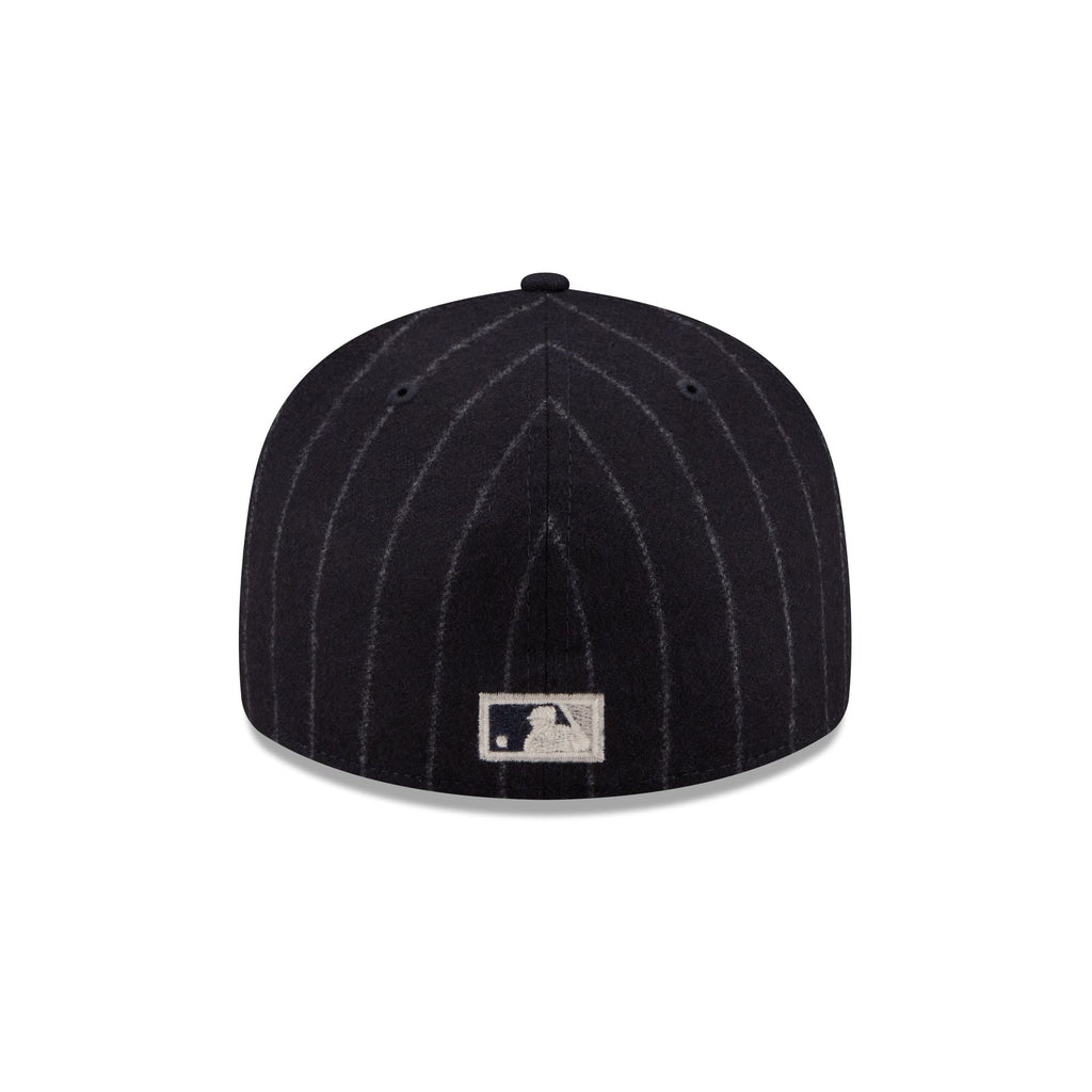 New York Yankees Pinstripe Merino & Cashmere Moon 59FIFTY Fitted Hat
