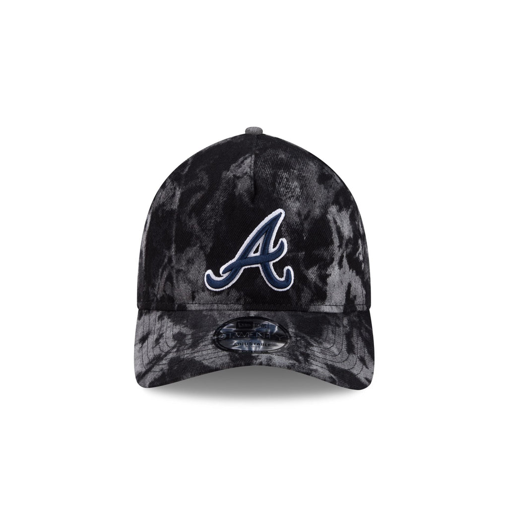 Atlanta Braves Bleached Denim 9TWENTY A-Frame Adjustable Hat