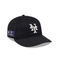 New York Mets Navy Merino & Cashmere Moon Retro Crown 9FIFTY Adjustable Hat