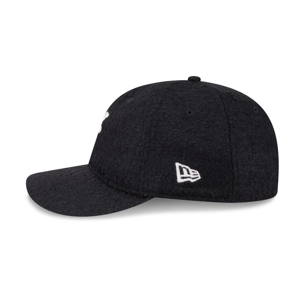 New York Mets Navy Merino & Cashmere Moon Retro Crown 9FIFTY Adjustable Hat