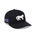 Detroit Tigers Navy Merino & Cashmere Moon Retro Crown 9FIFTY Adjustable Hat