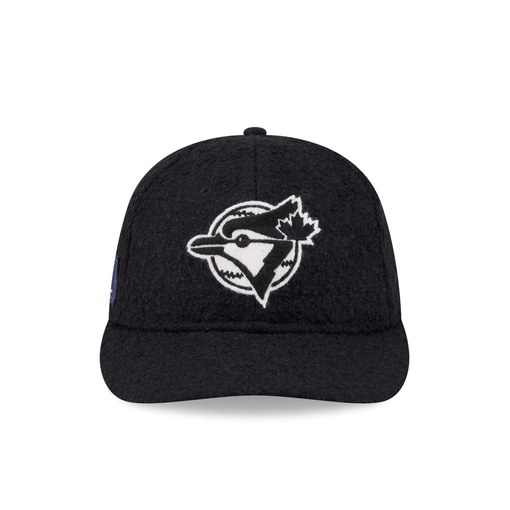 Toronto Blue Jays Navy Merino & Cashmere Moon Retro Crown 9FIFTY Adjustable Hat