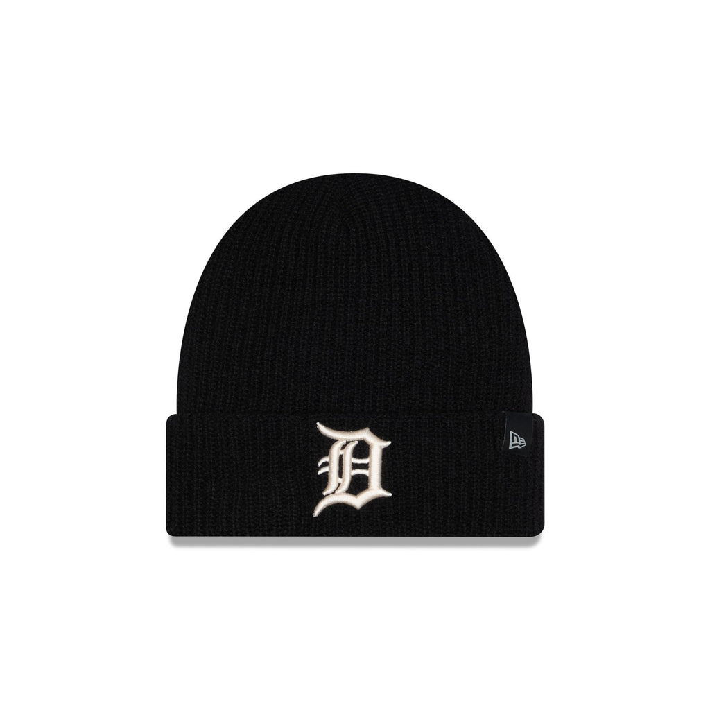 Detroit Tigers Cashmere Black Cuff Knit Hat