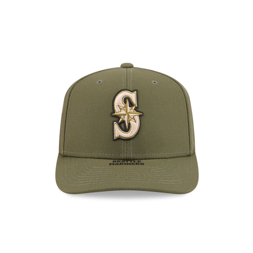 Seattle Mariners Armed Forces Day 2026 9SEVENTY Stretch-Snap Hat