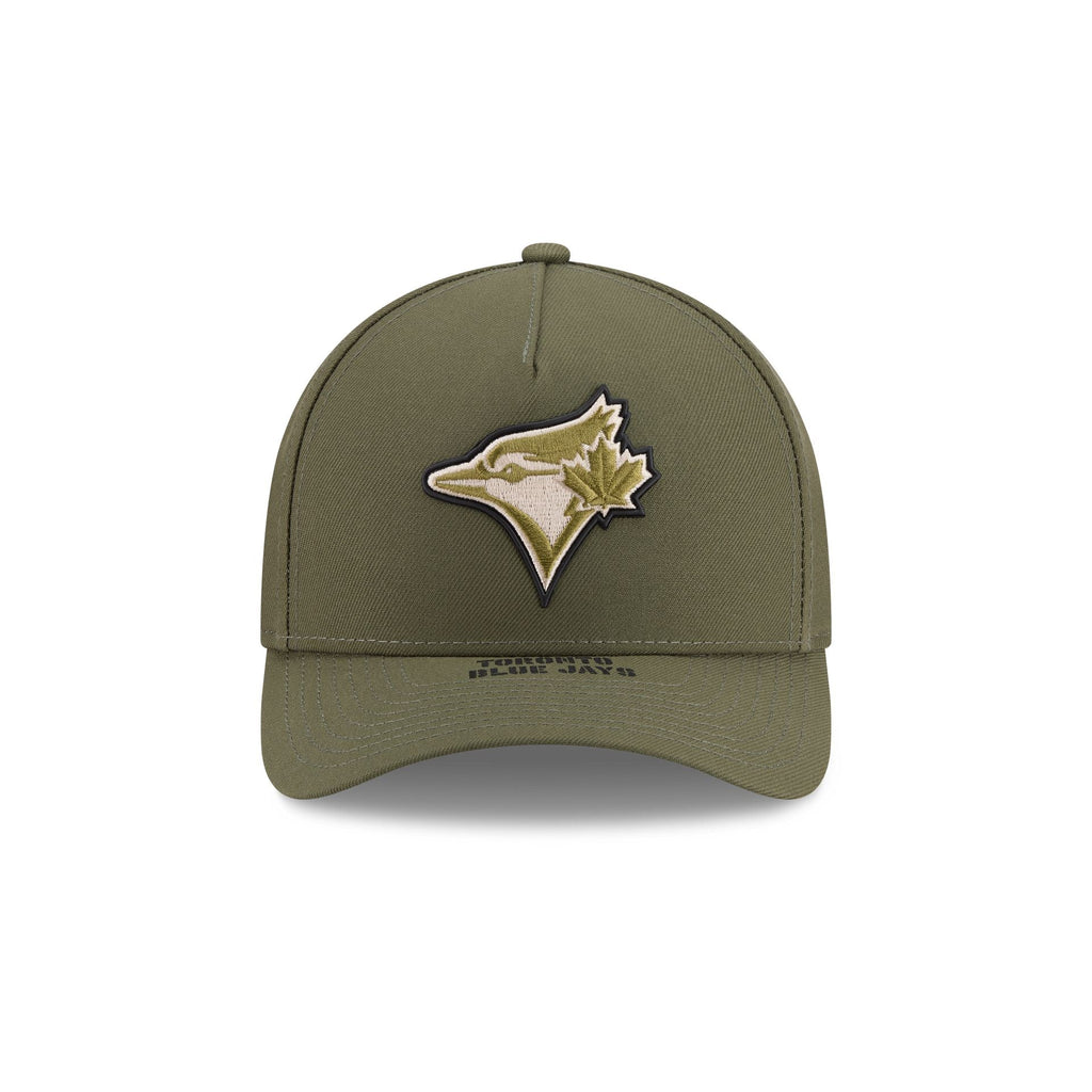 Toronto Blue Jays Armed Forces Day 2026 9FORTY M-Crown A-Frame Snapback Hat