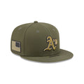 Athletics Armed Forces Day 2026 9FIFTY Snapback Hat