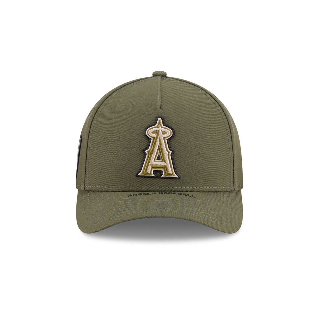 Los Angeles Angels Armed Forces Day 2026 9FORTY M-Crown A-Frame Snapback Hat