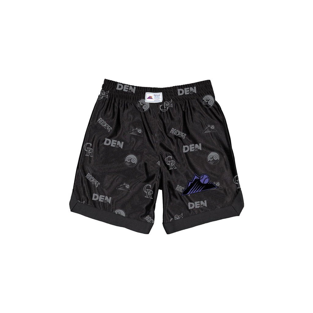 Colorado Rockies 2026 City Connect Black Shorts