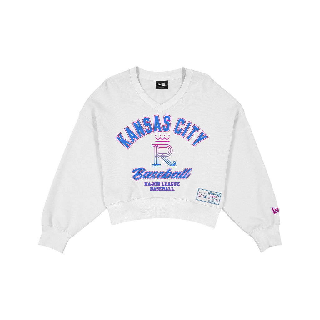 Kansas City Royals 2026 City Connect Women's Cropped Crewneck