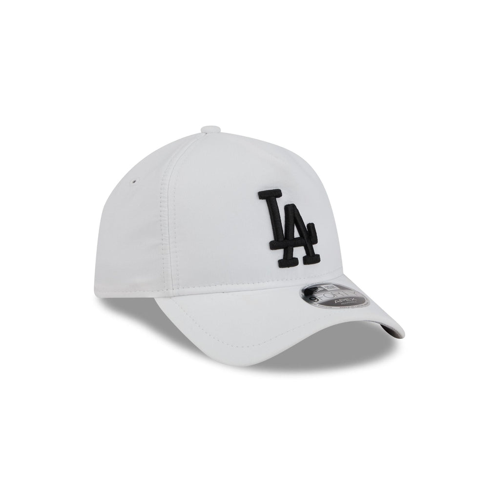 Los Angeles Dodgers White 9FORTY APEX Snapback Hat