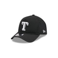 Texas Rangers Black 9FORTY APEX Snapback Hat