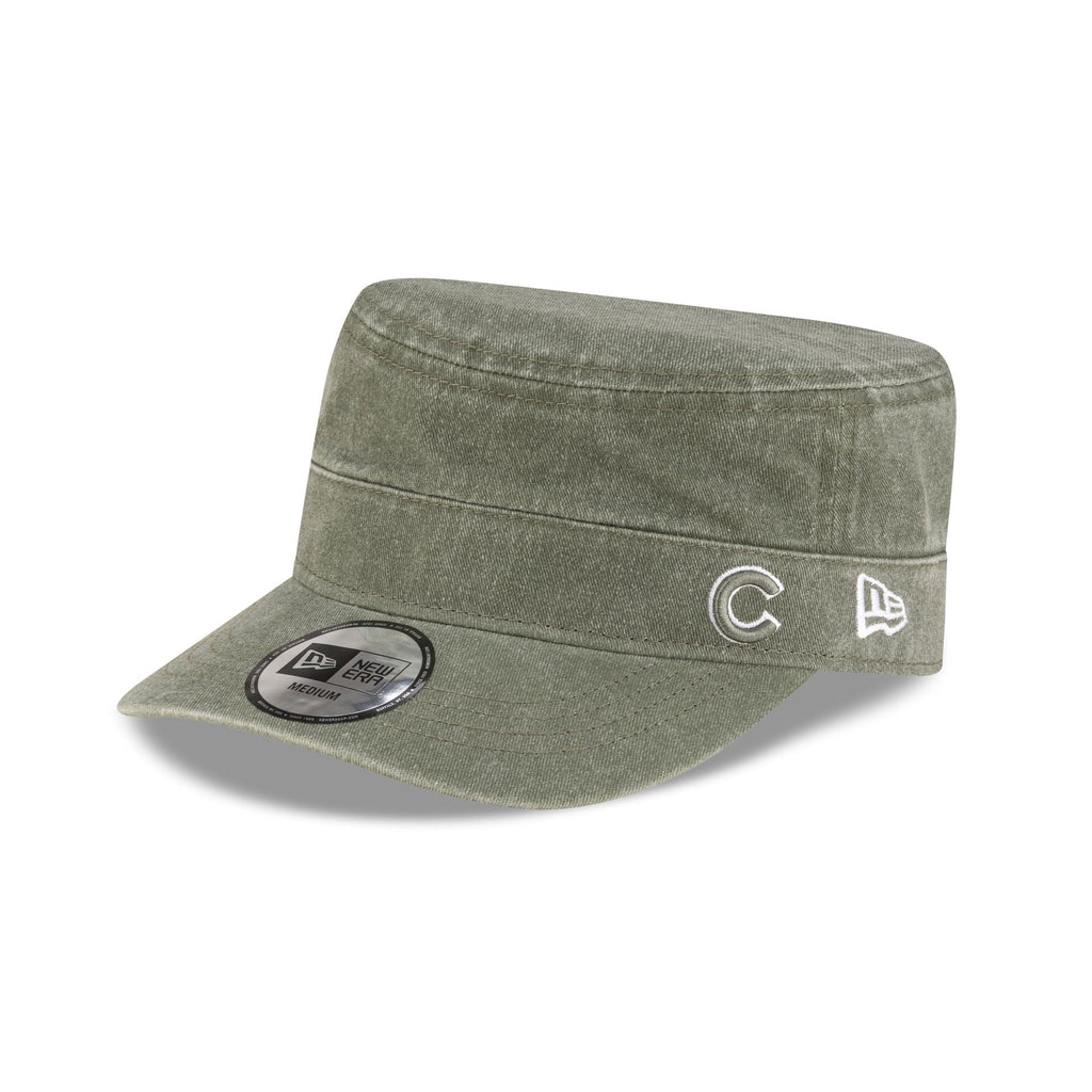 Chicago Cubs Pigment Dye Olive Military Cap