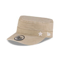 Houston Astros Pigment Dye Khaki Military Cap