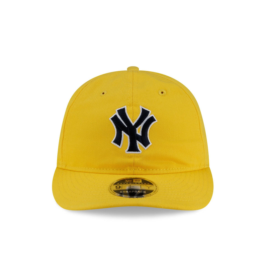 Aim¨¦ Leon Dore New York Yankees Yellow Retro Crown 9FIFTY Strapback Hat