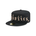 Athletics Gothic Lettering Pillbox Hat