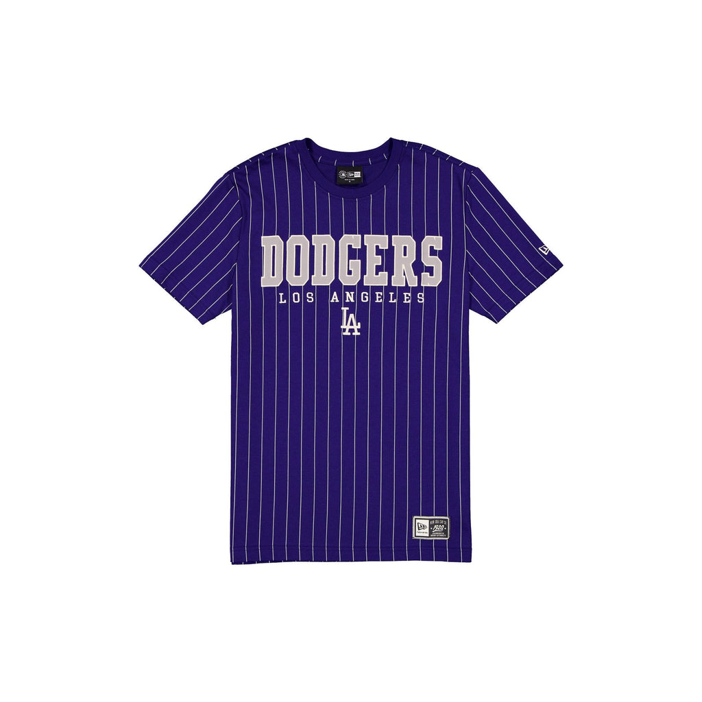 Los Angeles Dodgers Throwback Pinstripe Varsity T-Shirt