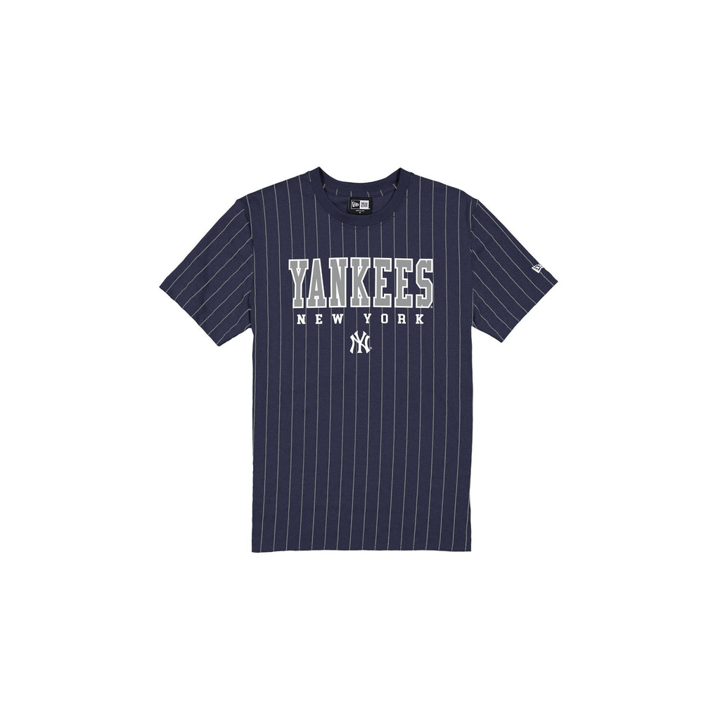 New York Yankees Boys Blue Pinstripe T-Shirt