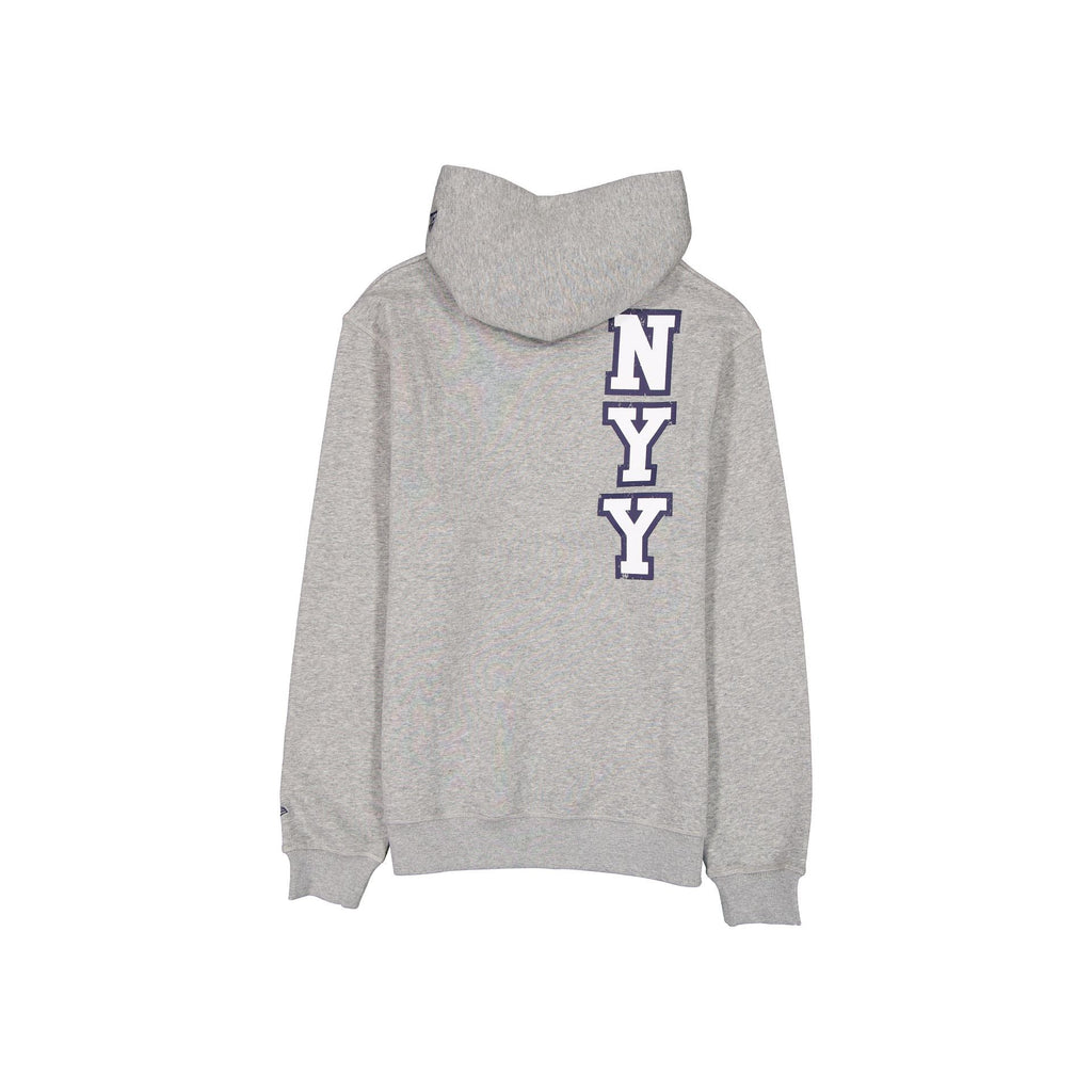 New York Yankees Heather Gray Varsity Hoodie