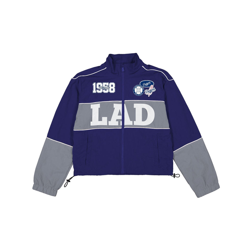 Los Angeles Dodgers Women's Cropped Windbreaker