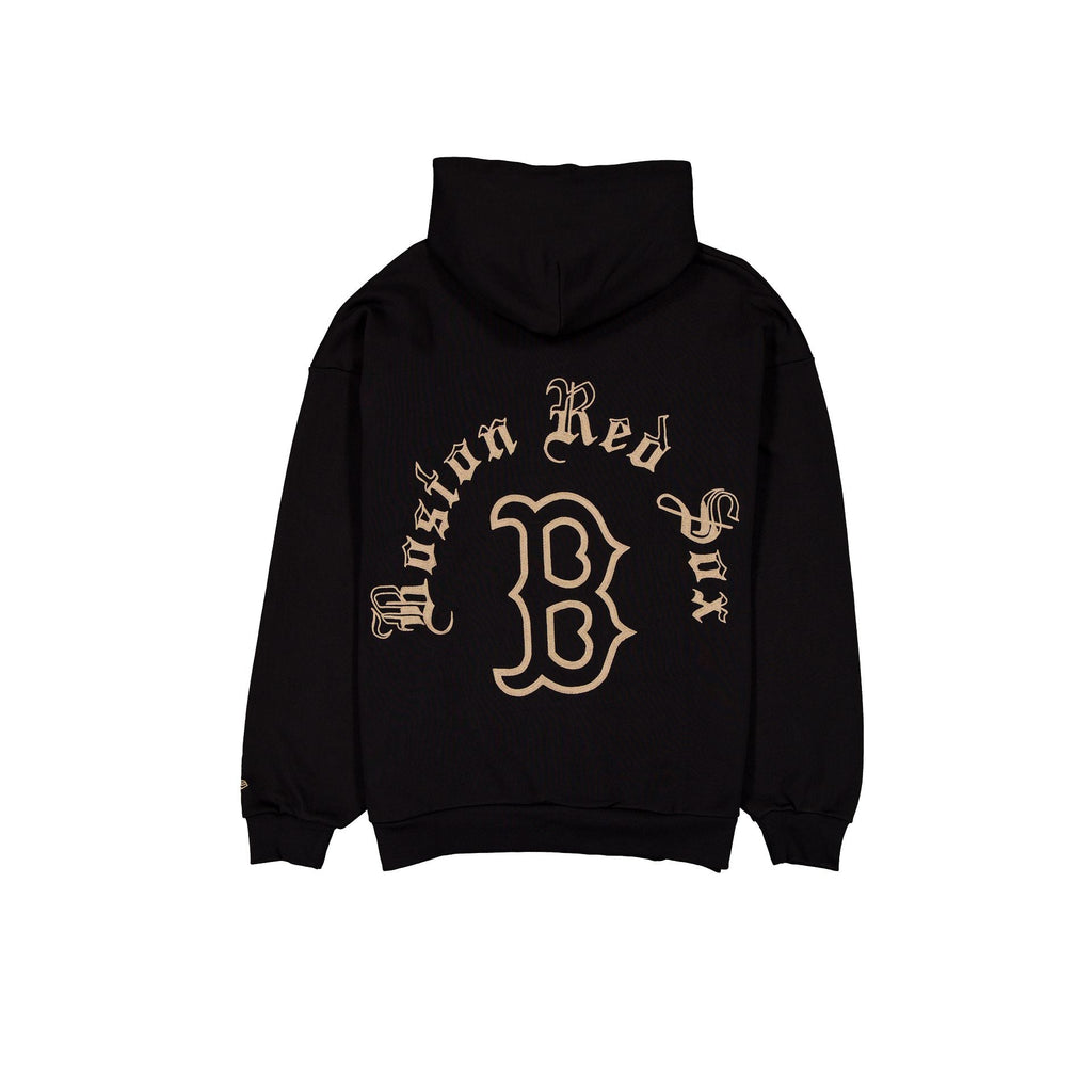 Boston Red Sox Gothic Lettering Black Hoodie