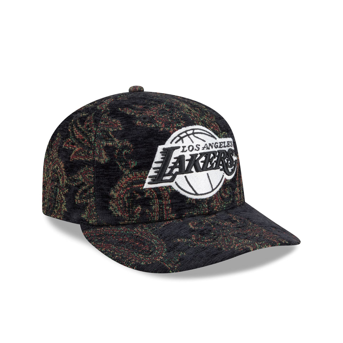 Los Angeles Lakers Three Looms Jacquard Chenille 59FIFTY Fitted Hat
