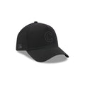 Chicago Cubs Waxed Canvas Black 59FORTY A-Frame Fitted Hat