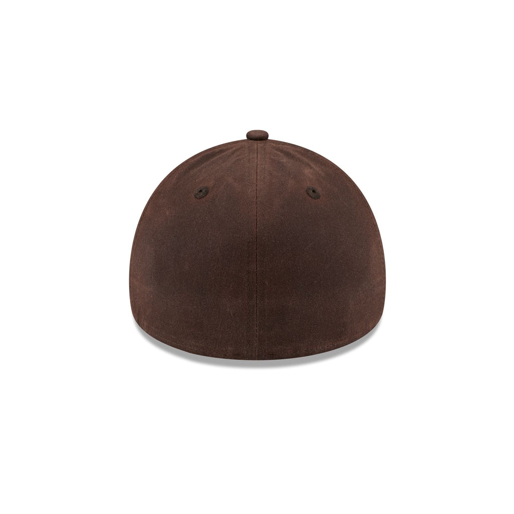 Texas Rangers Waxed Canvas Brown 59FORTY A-Frame Fitted Hat