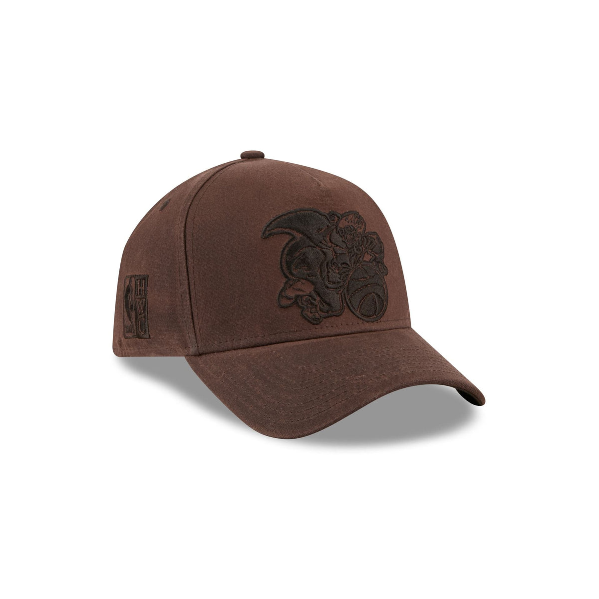 New York Knicks Waxed Canvas Brown 59FORTY A-Frame Fitted Hat