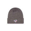 Toronto Blue Jays Heather Gray Tonal Beanie Hat