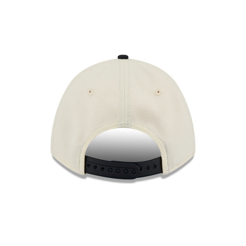 Atlanta Braves Two Tone Chrome Women's 9FORTY M-Crown A-Frame Snapback Hat
