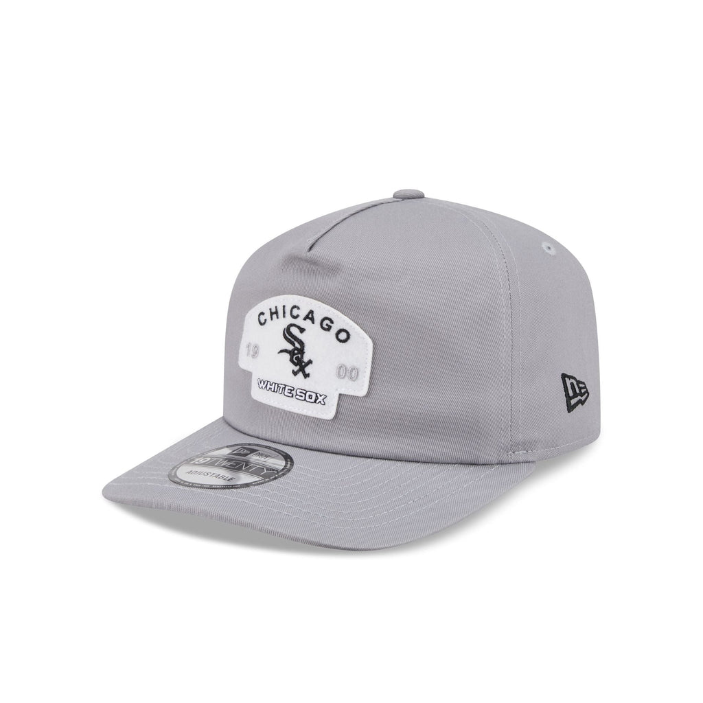 Chicago White Sox Felt Patch Gray 19TWENTY Snapback Hat