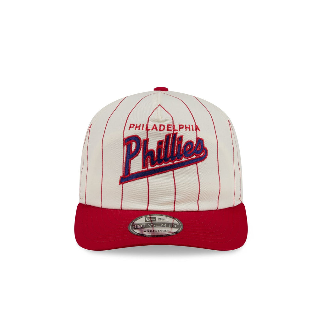 Philadelphia Phillies Chrome White Pinstripe 19TWENTY Snapback Hat
