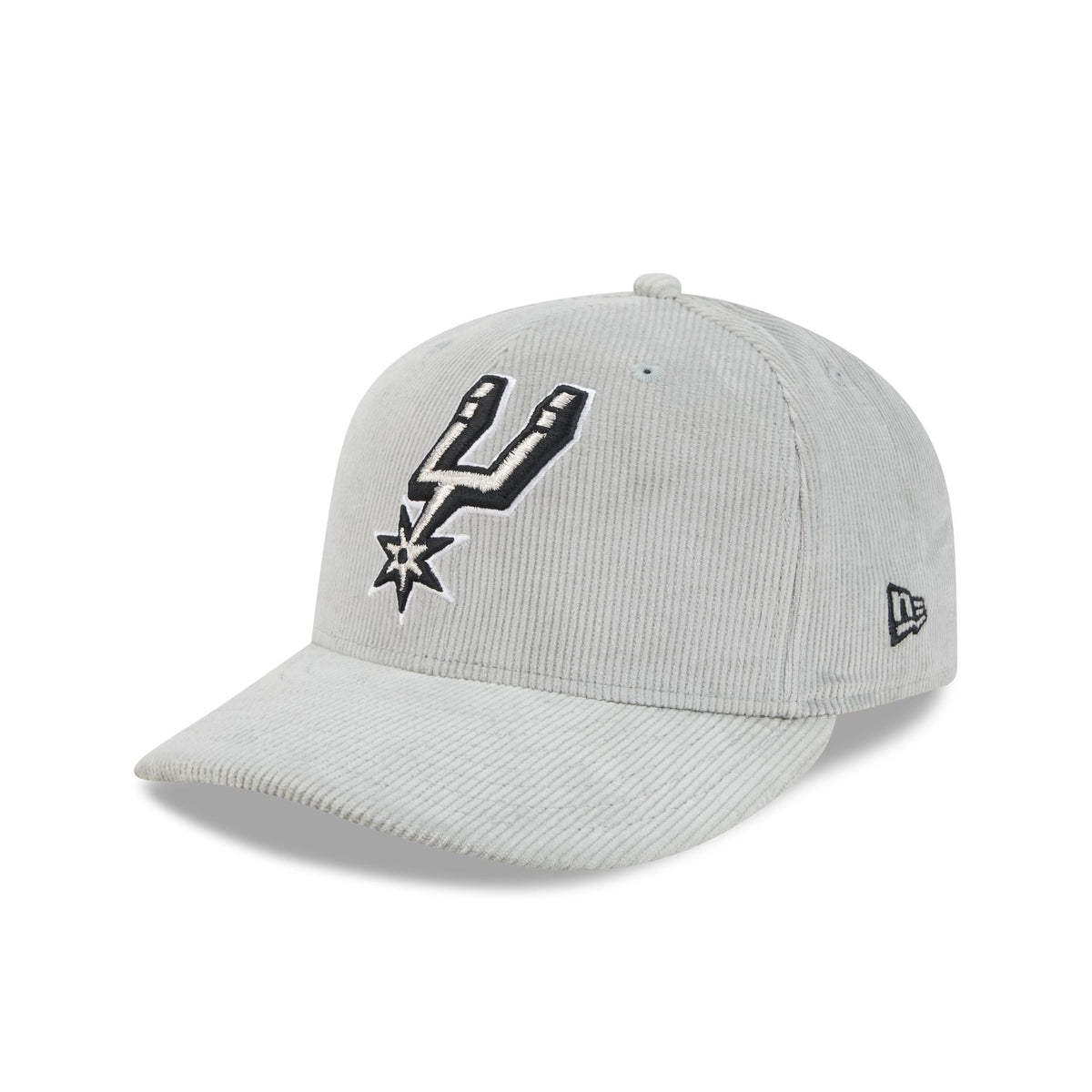 San Antonio Spurs Light Gray Corduroy 59FIFTY Fitted Hat