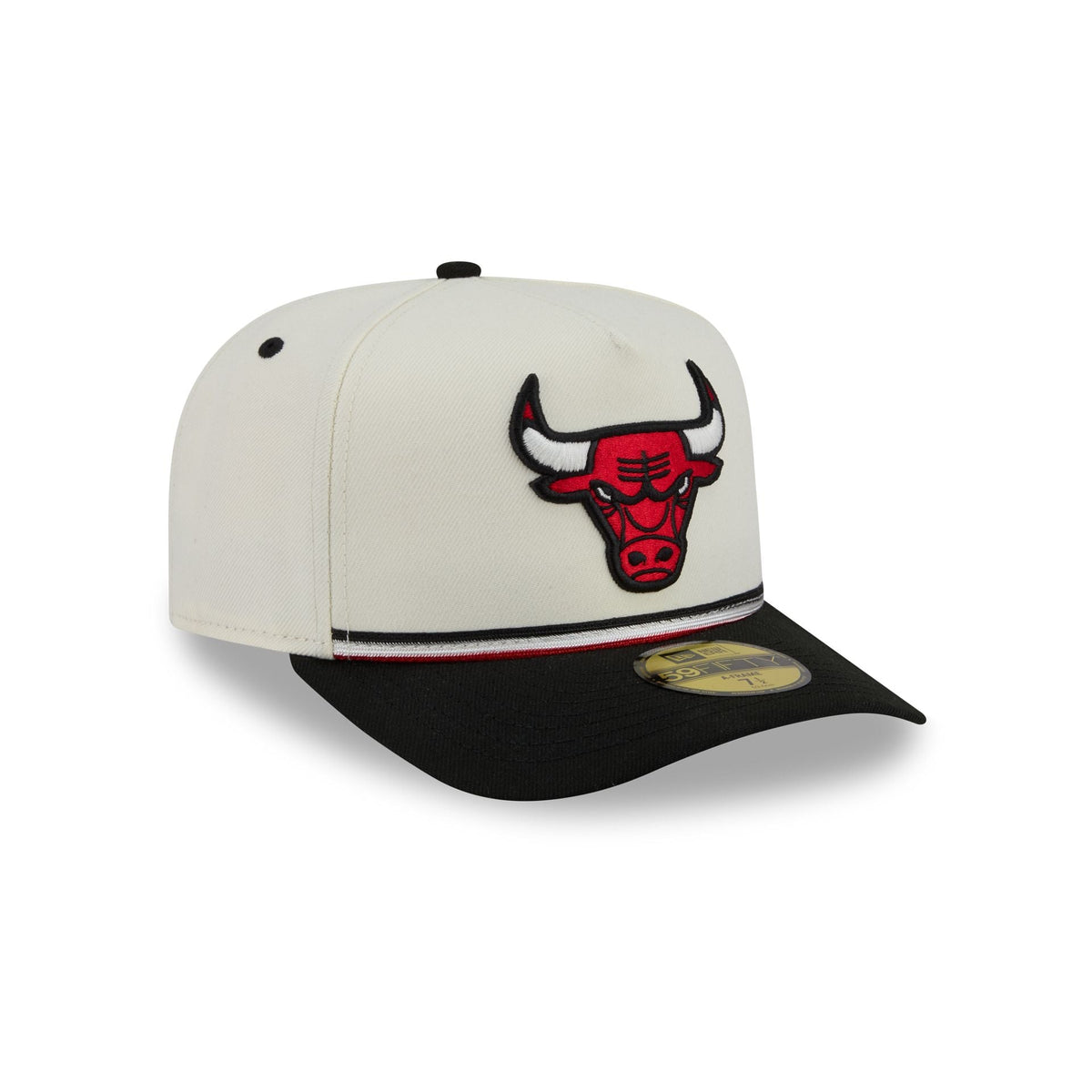 Chicago Bulls Vintage Stripe 59FIFTY A-Frame Fitted Hat