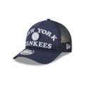 New York Yankees Button 9FORTY M-Crown A-Frame Trucker Hat