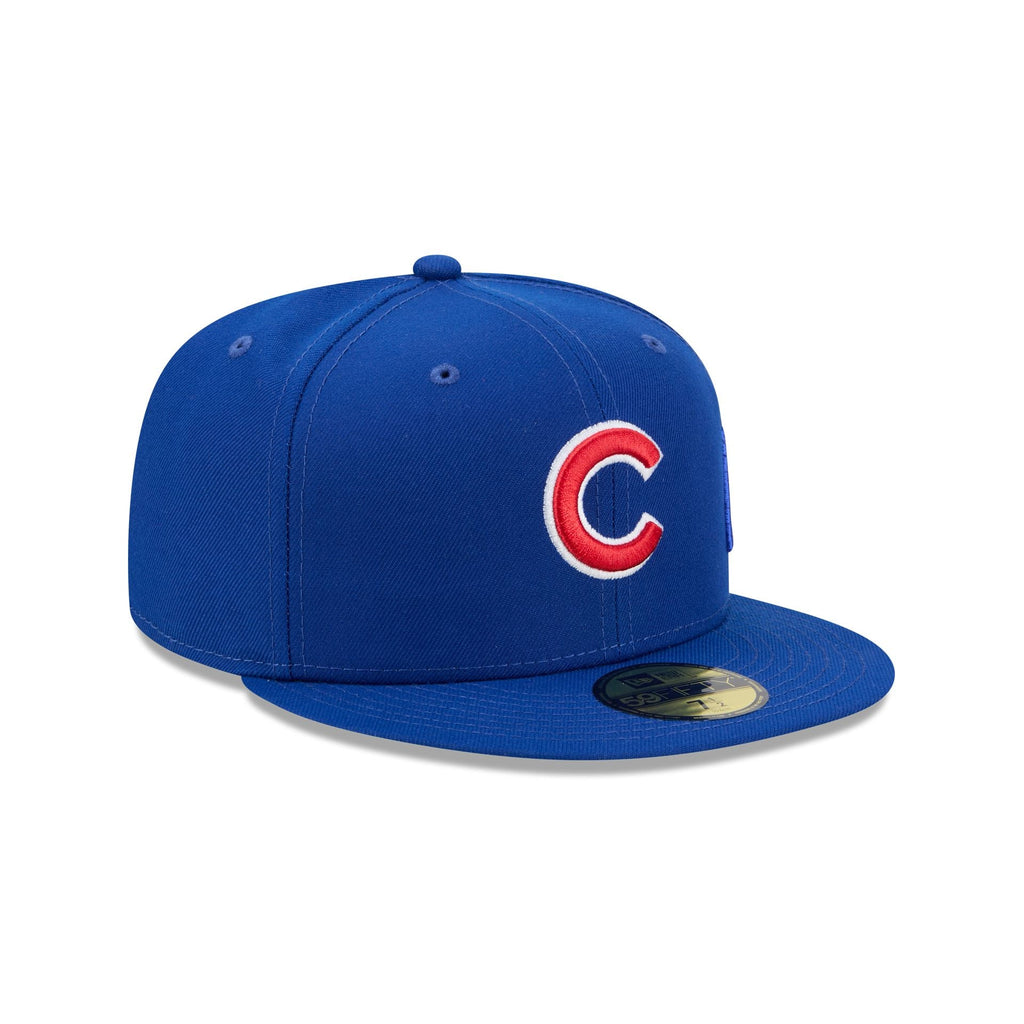 Chicago Cubs Side Script 59FIFTY Fitted Hat