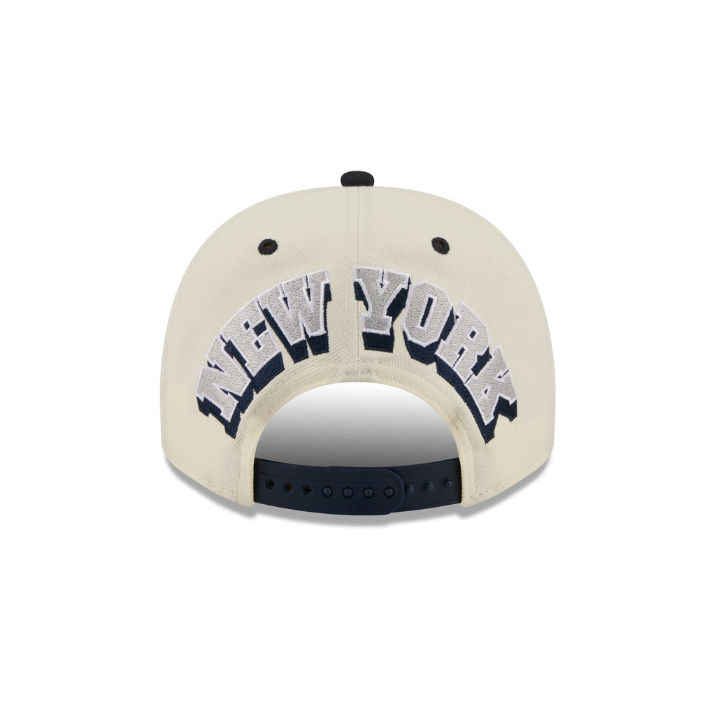 New York Yankees Statement Back Chrome White 9FIFTY A-Frame Snapback Hat