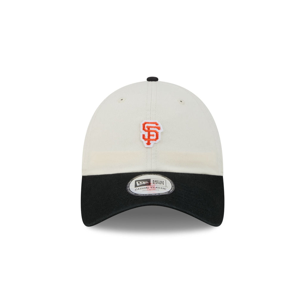 San Francisco Giants Mini Logo Chrome White Casual Classic Adjustable Hat