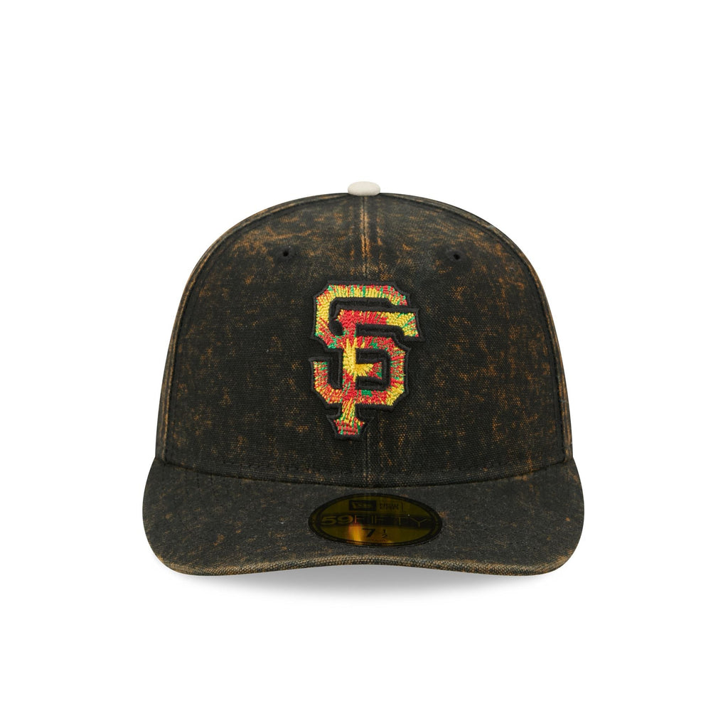 Just Caps Tie Dye Logo San Francisco Giants 59FIFTY Fitted Hat