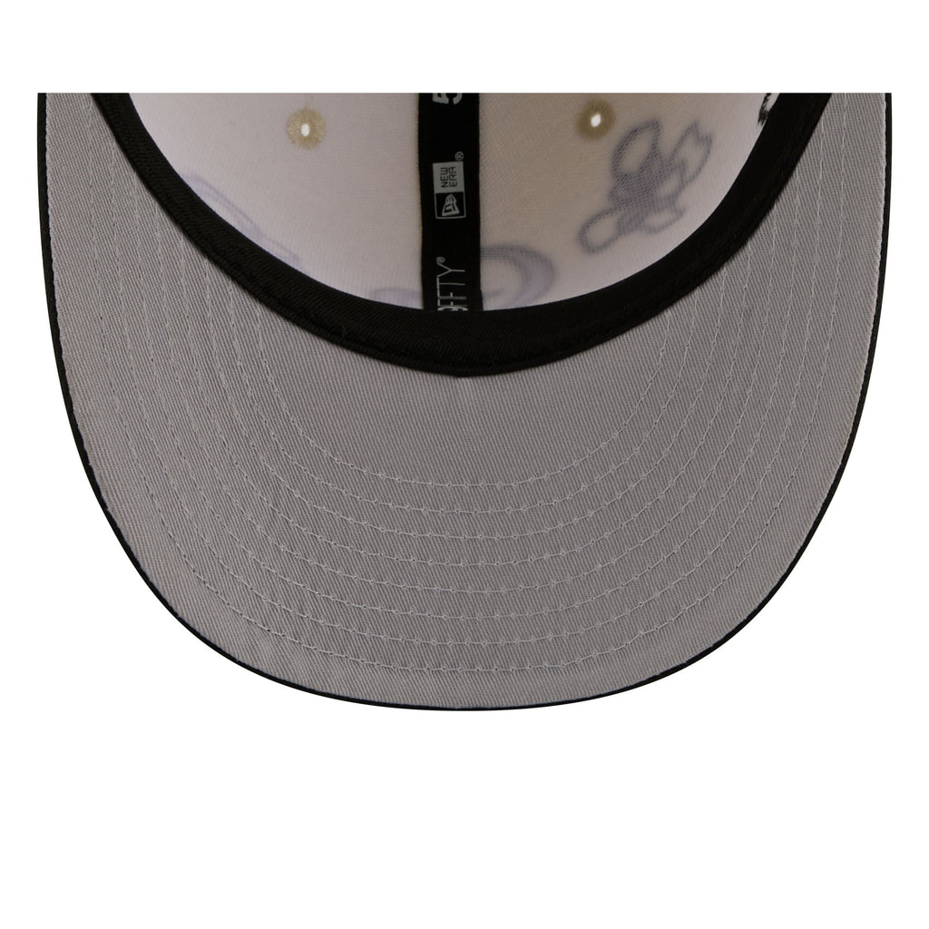 Colorado Rockies Floral Outline 59FIFTY Fitted Hat