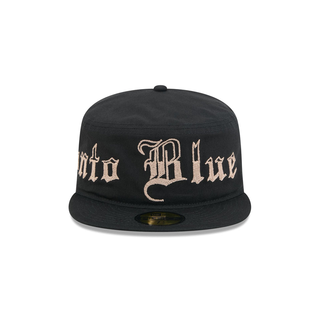 Toronto Blue Jays Gothic Lettering Pillbox Hat