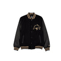 Toronto Blue Jays Gothic Lettering Black Wool Varsity Jacket