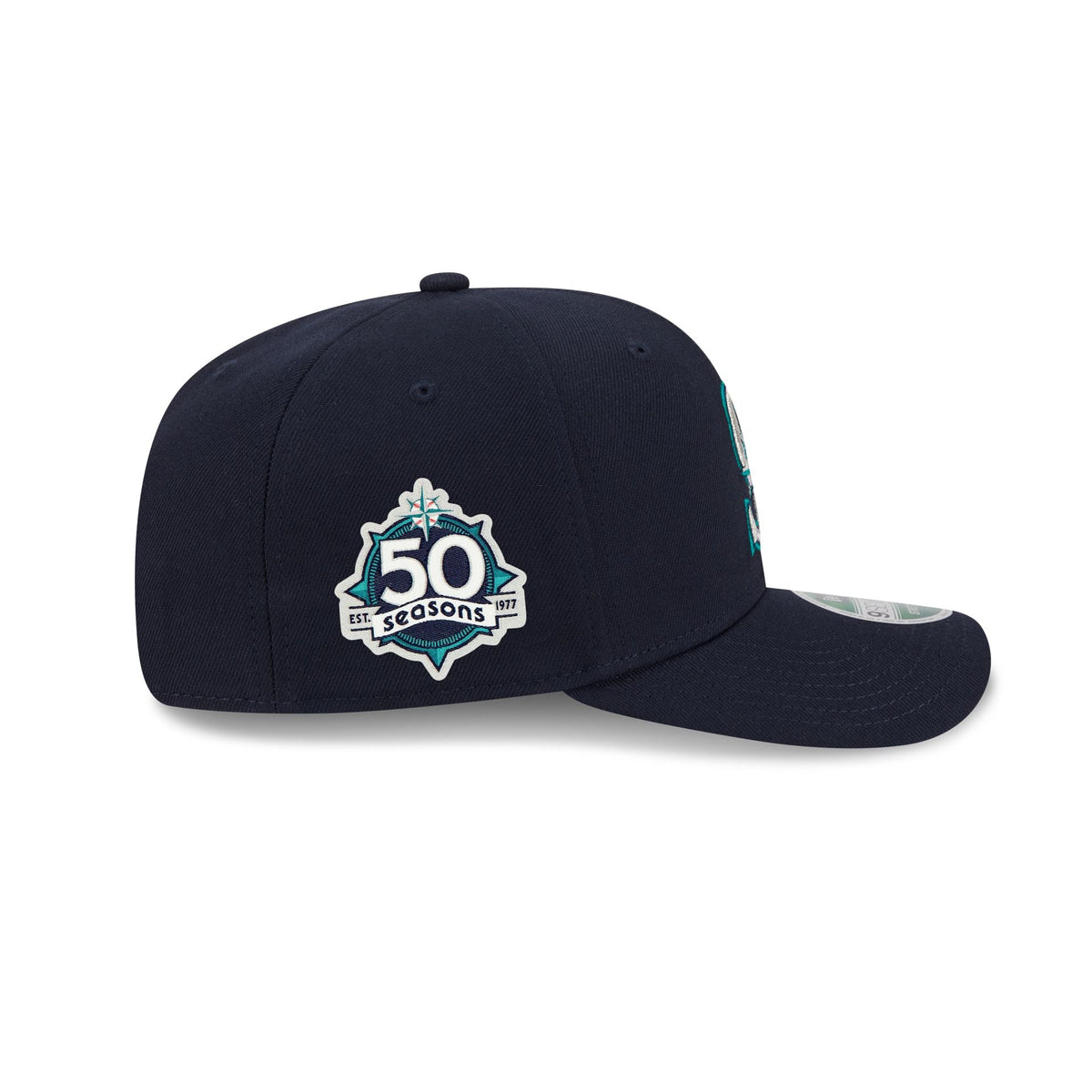 Seattle Mariners 50th Anniversary 9SEVENTY Stretch-Snap Hat