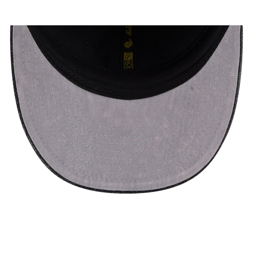 San Francisco Giants Black Denim Low Profile 59FIFTY Fitted Hat