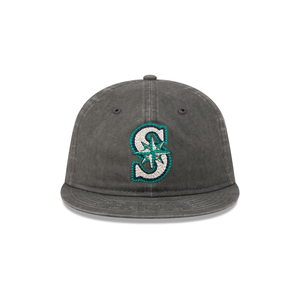 Seattle Mariners Visor Stitch Retro Crown 59FIFTY Fitted Hat