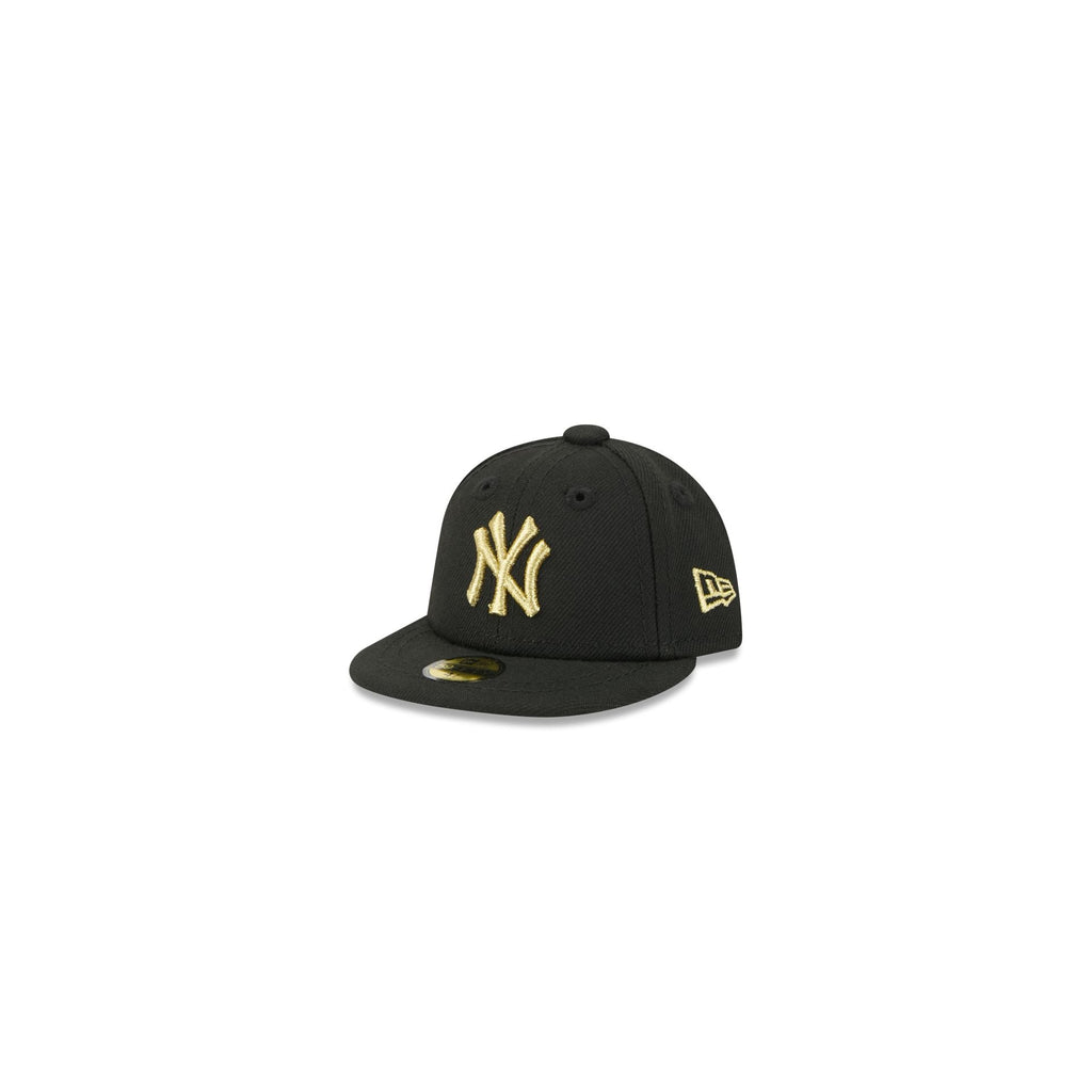 New York Yankees Gold Logo Mini 59FIFTY Fitted Hat