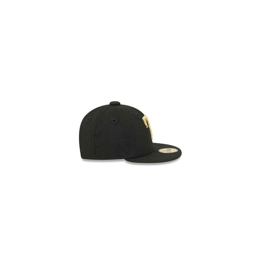 Texas Rangers Gold Logo Mini 59FIFTY Fitted Hat