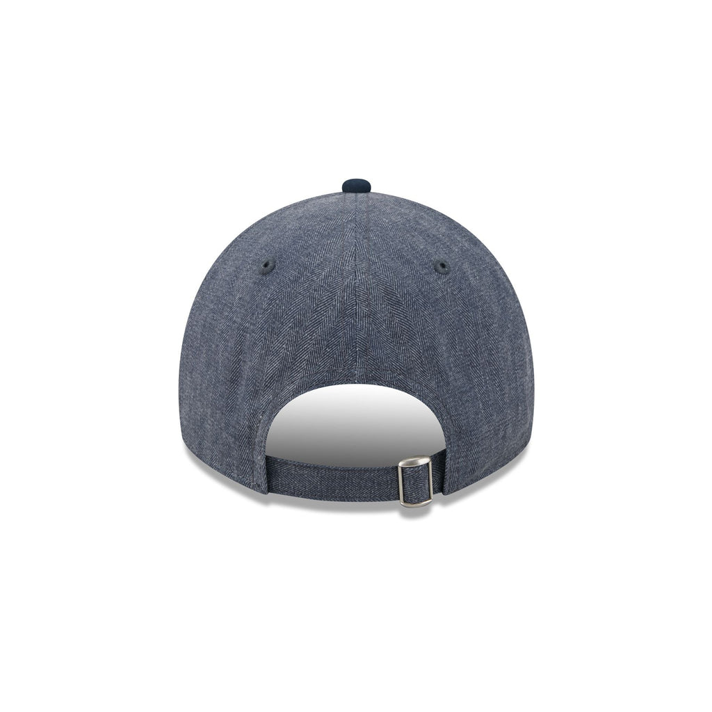 Boston Red Sox Herringbone Team Colors 9TWENTY A-Frame Adjustable Hat