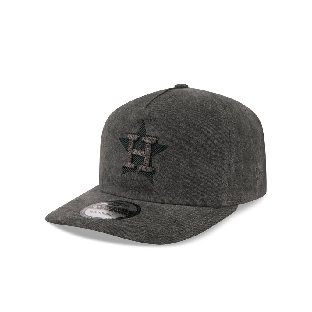 Houston Astros Black Pigment Dye 19TWENTY Snapback Hat