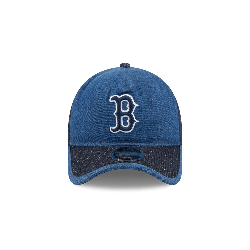 Boston Red Sox Multi-Panel Denim 9FORTY A-Frame Unstructured Adjustable Hat